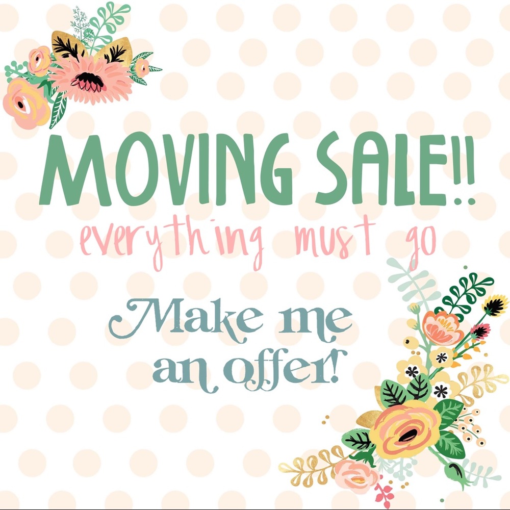 Moving Sale!